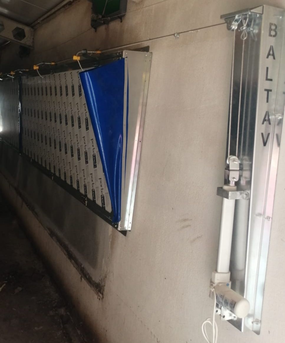 Galveniz Çerçeveli Pet Kapak Sistemi H130*240